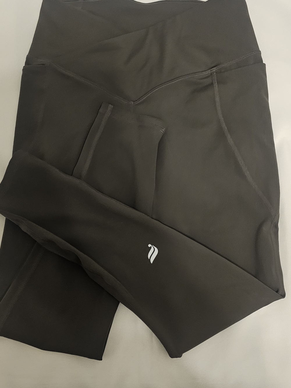 Fabletics Grey High-Waist Leggings